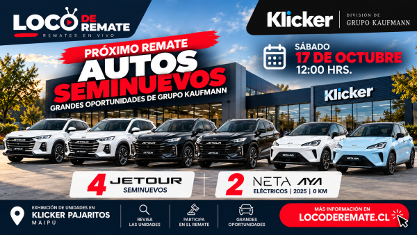 4 AUTOS SEMINUEVOS Y 2 ELECTRICOS 0 KM